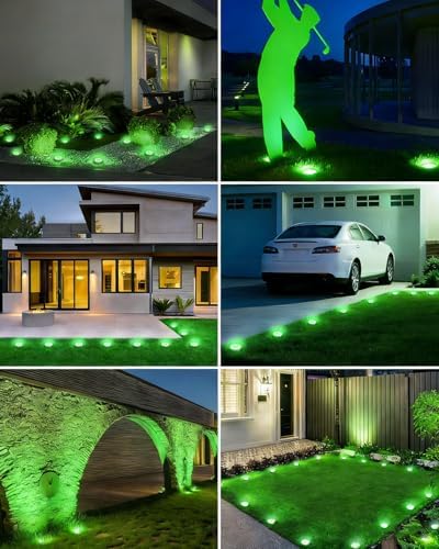 btfarm 16 Pack Solar Lights Outdoor Waterproof, 8 LED Solar Ground Lights - Image 7
