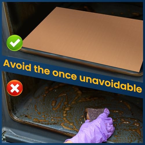 3 Pack Heavy Duty Oven Cover - 23.6"x 15.7" Non-Stick Reusable Liner for Electric, Gas, Toaster Ovens, BBQ - BPA & PFOA Free - Image 6