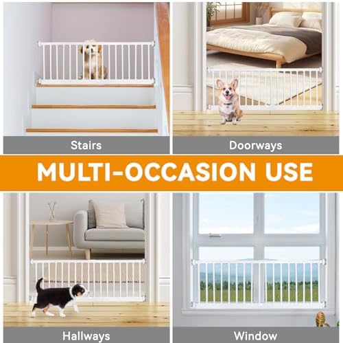 SHYUJAJIE Dog Gate for Small Dogs,18" Height Short Dog Gate - Image 6