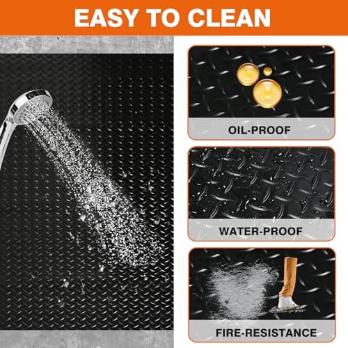 No Curled Edges 65"*40" Under Grill Mats for Outdoor Grill - Image 7