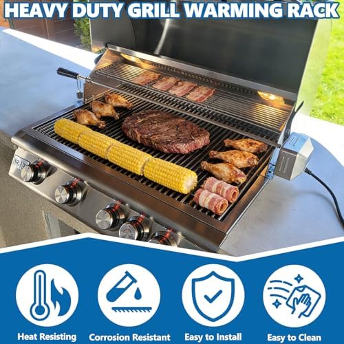 BLZ-32-033 Warming Rack for Blaze 32" 4-Burner – 31.125" 304 Stainless - Image 6