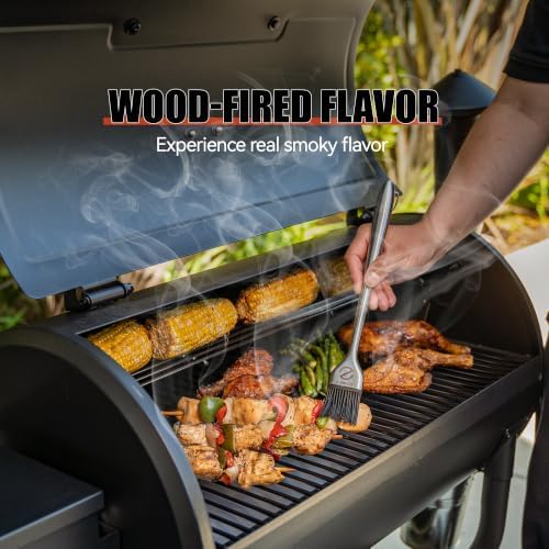 Z GRILLS 550B2 Pellet Grill Smoker, PID 3.0 Auto Temp Control, 553 Sq in - Image 5