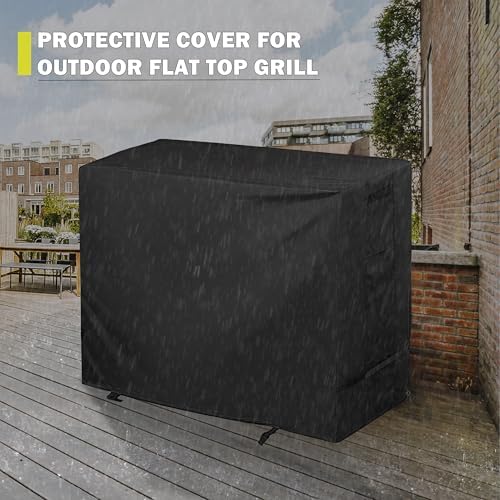 Griddle Cover for Charbroil 28" Performance Series 2-Burner Grill, Flat Top Grill Cover for Charbroil 28in Propane Gas Griddle 463459924 All Weather Protective Cover - Image 6