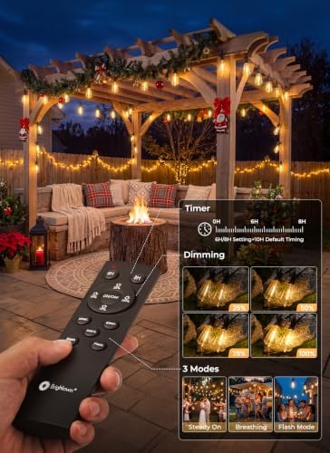 Brightown 151FT Solar String Lights Outdoor Waterproof, Last 30+Hrs Runtime - Image 5