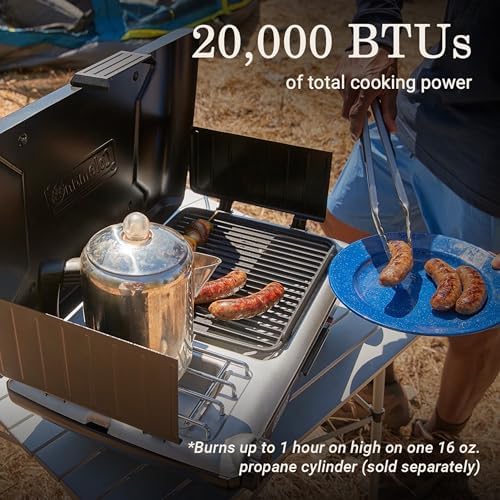 Coleman Tabletop 2-in-1 Propane Grill & Stove - Image 4