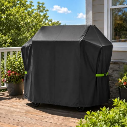 Heavy Duty Waterproof 58" Grill Cover for Outdoor Grill - Image 6