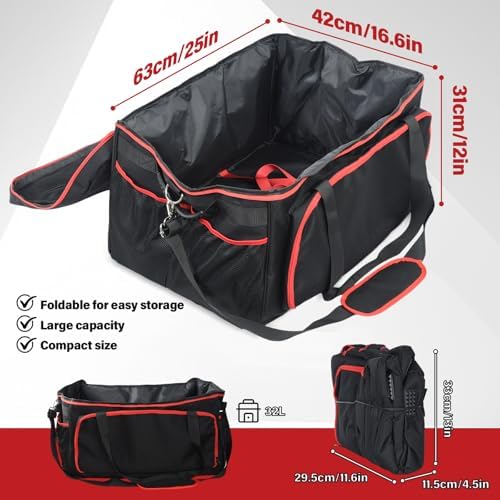 OTraki Grill Tool Storage Bag Large Capacity Grill Accessory Storage - Image 2