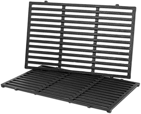 Utheer 7638 Grill Grates for Spirit 300, Porcelain Cast Iron by Utheer