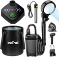 InkTrail Portable Camping Shower with Heater,6000mAh Rechargeable by InkTrail-EnjoytheOutdoors
