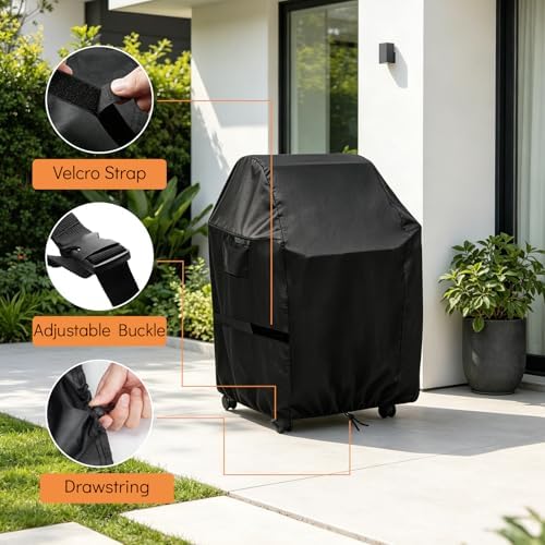 BBQ Grill Cover for 24 Inch Nexgrill Deluxe 2 Burner Gas Grill - Image 4