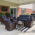 LayinSun 9 Pieces Outdoor Patio Furniture Set by LayinSun