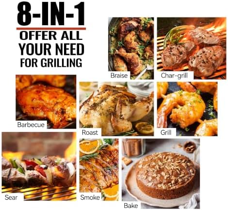 Z GRILLS 550B2 Pellet Grill Smoker, PID 3.0 Auto Temp Control, 553 Sq in - Image 6