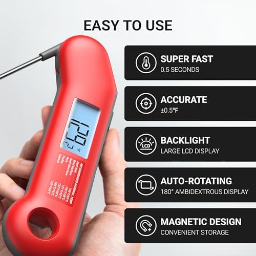 ThermoMaven 0.5 Sec Professional Meat Thermometer Digital, ±0.5°F Accuracy - Image 2