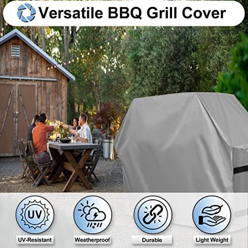 OutdoorLines Waterproof Heavy Duty BBQ Grill Cover - Image 3
