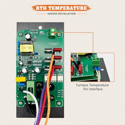 Digital Thermostat Controller for Traeger Pellet Grills, with 2 Meat Probes - Image 5