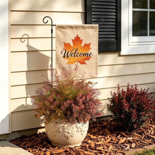 Hrobek 8 Bundles Fall Outdoor Faux Fake Plants UV Resistant - Image 7