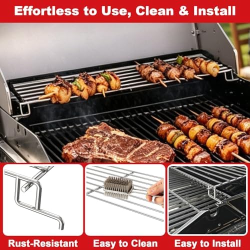 DELSbbq Grill Warming Rack for Charbroil Performance 4 Burner Grills - Image 5