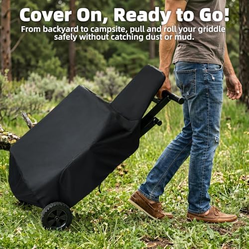 Griddle Cover for Blackstone 22" On The Go Scissor-Leg Grill, Cover Only - Image 6