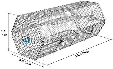 Skyflame Stainless Steel Round Tumble Rotisserie Grill Basket - Image 2