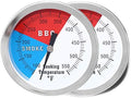 3 Inch Large Face Grill Thermometer 2 Pack Replacement for Grill and Smoker by DOZYANT