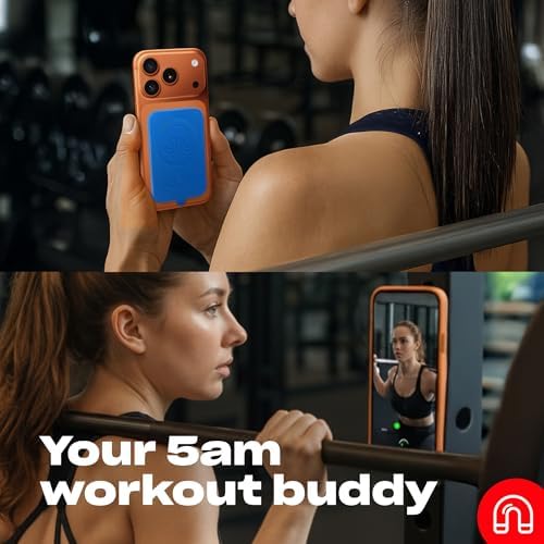 OCTOBUDDY Magnet - Dual Magnetic & Suction Phone Mount - Transparent - Image 4