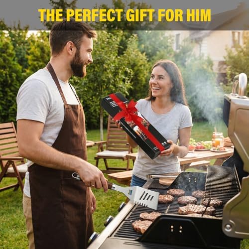 Grill Set, Grill Tools for Outdoor Grill Utensils Set BBQ Accessories - Image 3