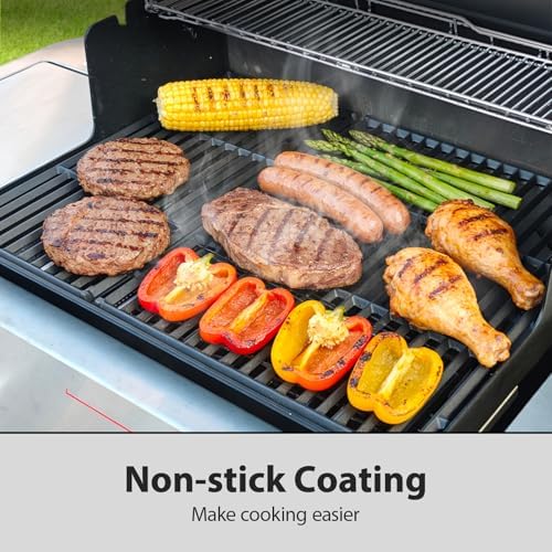 Utheer Grill Grates for Genesis 2025+, Matte Porcelain Cast Iron - Image 3