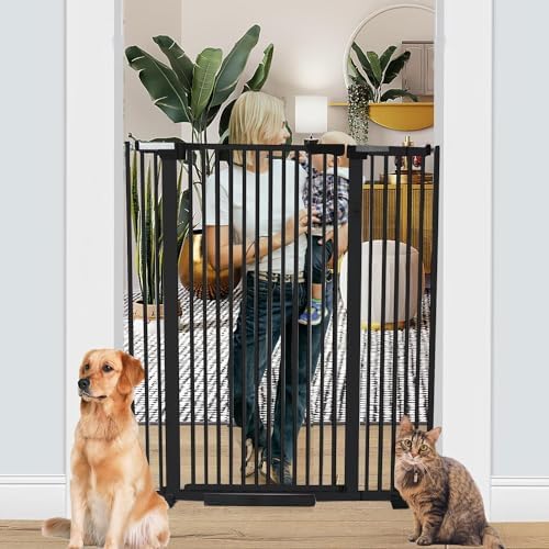 SHYUJAJIE 51.18 Inch Extra Tall Pet Gate by BuyNow