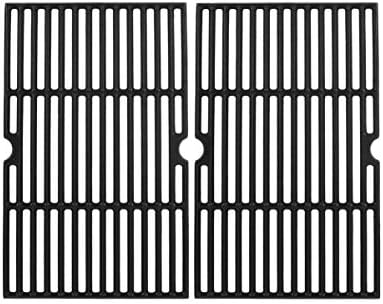 16.5 Inch Cooking Grates for Kenmore 4 Burner 146.16197211, 146.16198211, 146.34461410, 146.1001651, 146.10016510 146.16197210 146.16142210 Gas Grill Replacement Parts, Cast Iron Grill Cooking Grids by SafBbcue