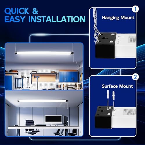 hykolity 4FT 70W LED Shop Light Linkable, 8000lm(300w Equivalent) - Image 3