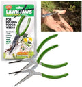 Lawn Jaws Original Shark Tooth Weed Puller Tool 2 Pack, Pulls from the Root by Lawn+Jaws