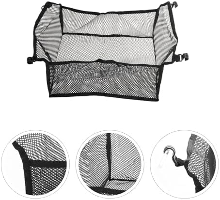 Toyvian Foldable Camping Table Storage Net for Campsites, Black - Image 7