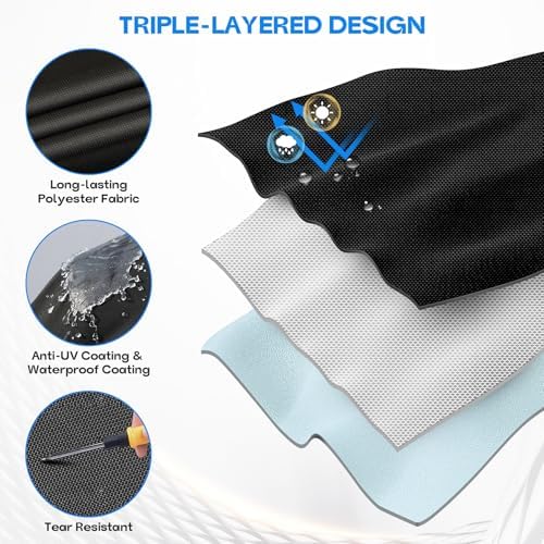 Onlyfire Griddle Cover for Blackstone 28" Griddle, 600D Heavy Duty - Image 4