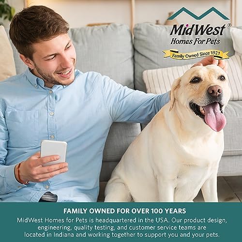 MidWest Homes for Pets 29in Steel Dog Gate, Pressure Mount, to 38in - Image 6