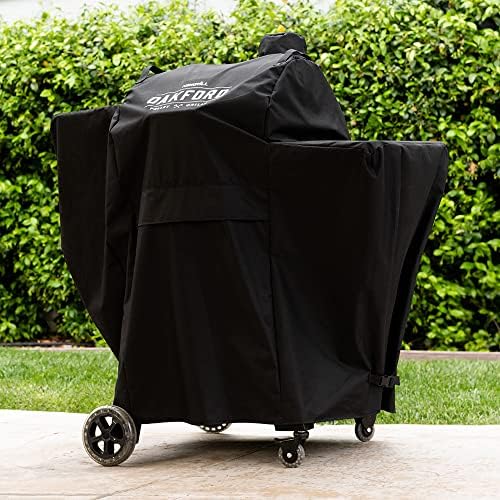 Oakford 580 Pellet Grill Cover, Designed for Oakford Wood Pellet Grill 910-05001 with Vented Mesh Panels, Quick Release Buckles, Heavy Duty Polyester, Water-Resistant Coating, 49"x21"x44" - 700-05001 - Image 2