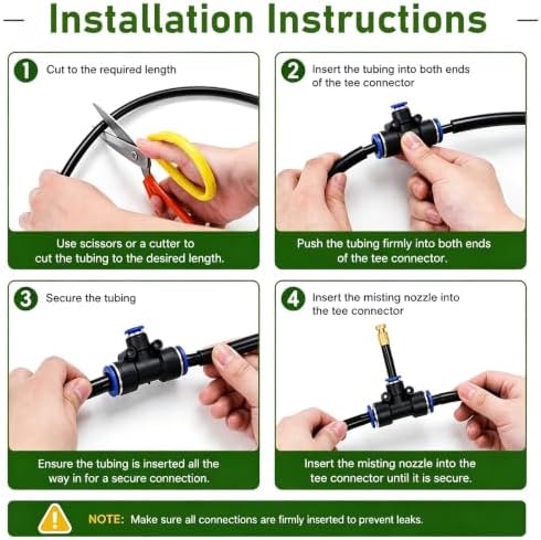 Outdoor Misting Cooling System Kit for Patio - Image 7