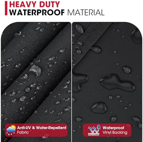 Unicook 32 Inch Small Grill Cover for Outdoor Grill Heavy Duty Waterproof - Image 4