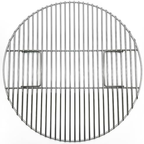 24" Round Cooking Grates for BGE, Big Green Egg XL, Summit E6 S6 Kamado Joe Pro Joe Big Joe Charcoal Grill and Firering Outdoor BBQ, Fire Pit Camping, Picnics Grid by Tlhshuyu%C2%AE