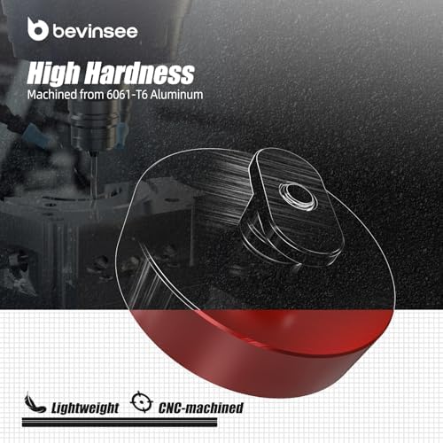 Bevinsee 4pcs Lifting Jack Pads Pucks Heavy Duty Aluminum - Image 5