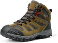 NORTIV 8 Men's Ankle High Waterproof Hiking Boots by NORTIV8