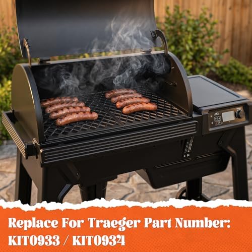 Cooking Grates for Traeger Woodridge Cast Iron Grill Grid TFB86MLH Accessories BBQ Replacement Parts Wood Pellet Smoker KIT0934 - Image 5