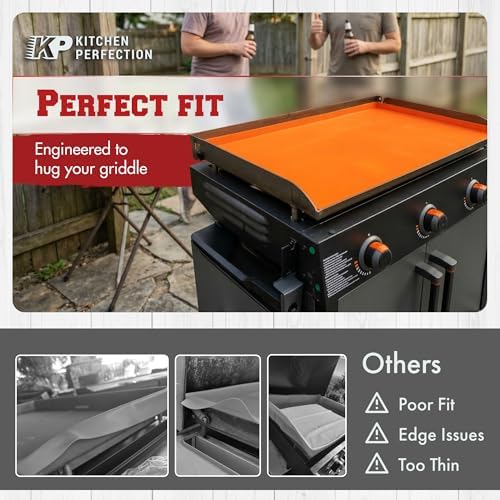 KITCHEN PERFECTION Silicone Griddle Mat Cover for Blackstone Grill 17 Inch - Image 6