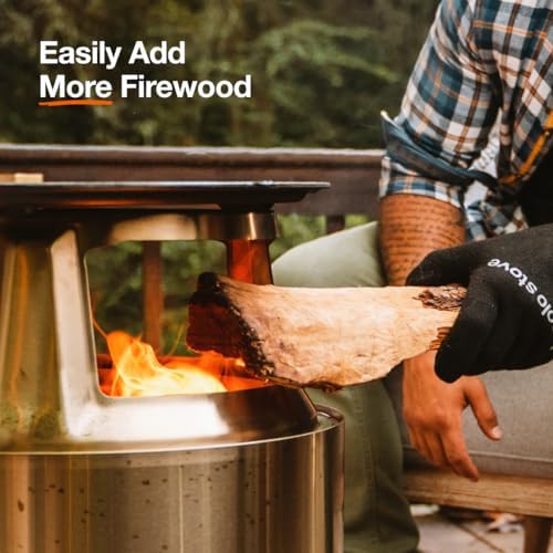 Solo Stove Bonfire Grill Top & Hub | 17.5" Cast Iron Fire Pit Cooktop - Image 4