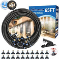 Misters for Outside Patio, 65FT|20M Outdoor Water Misting Cooling System. by POCKETPANDA