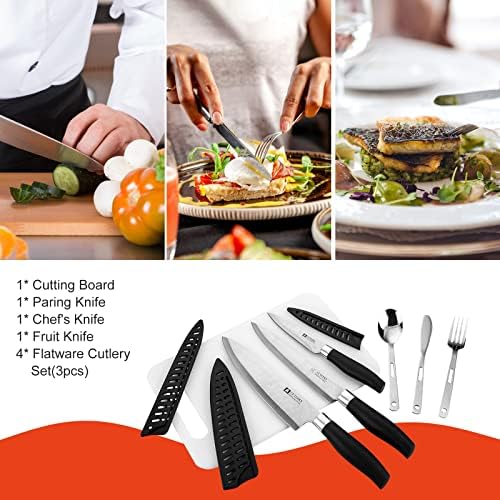 Camping Cookware Storage Bag - Camping Cooking Utensils Set Bag Camping Tool Portable Storage Bag Suitable for Knife, Fork, Spoon, Chopping Board, Chef's Knife,Kitchenware Storage - Image 5