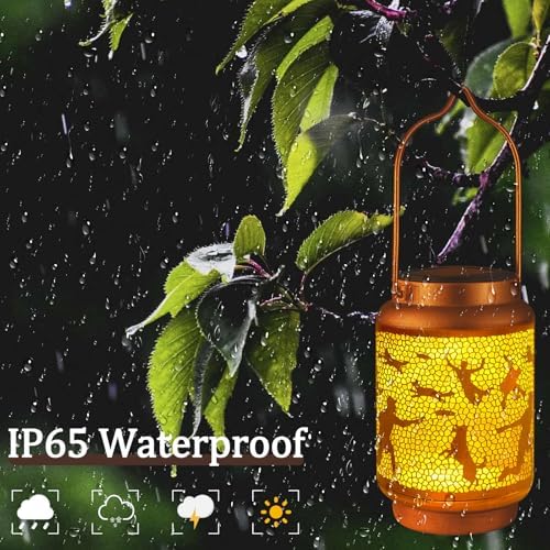 Solar Lanterns Outdoor Waterproof Gifts for Women Grandma Gifts - Image 3