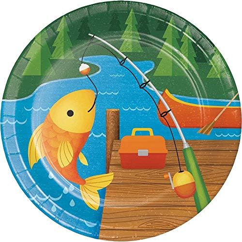 Camping Dessert Plates, 8 ct by CreativeConverting