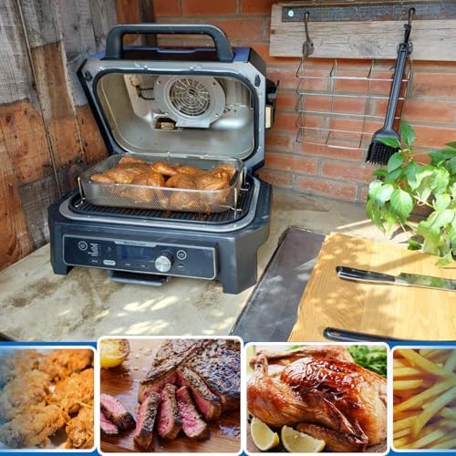 Stainless Steel 304 Crisper Basket for Ninja Woodfire Pro XL Outdoor Grill & Smoker OG800 OG900 Series, Non-Stick Air Fryer Basket for Ninja OG850 OG951 OG901 OG952 Grill Accessories - Image 7