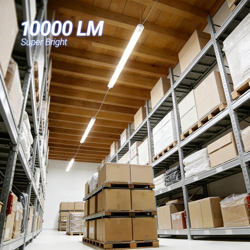 Barrina BS84 LED Shop Lights 4FT for Workshop, 84W 10000LM 5000K, 6 Packs - Image 3