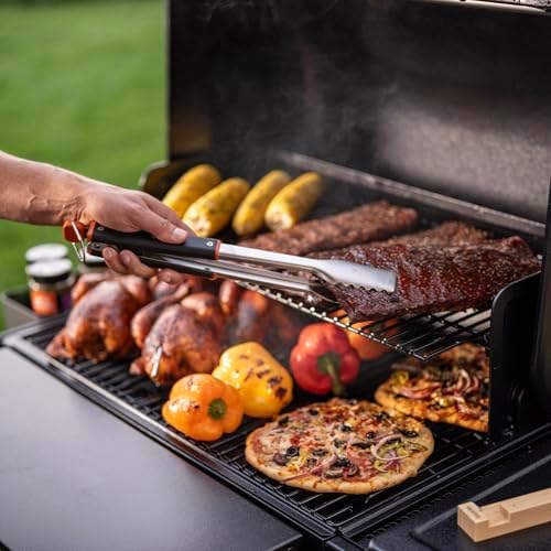 Traeger Grills BAC790 Stainless Steel BBQ Tongs, Grill Accessory Small (Pack of 12) - Image 6